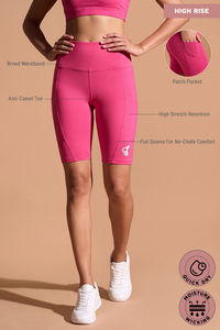 Zelocity Quick Dry Cycling Short - Pink Yarrow — thumbnail 9